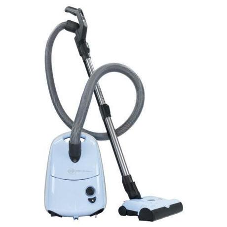 SEBO AIRBELT E3 Premium Pastel Blue Canister Vacuum