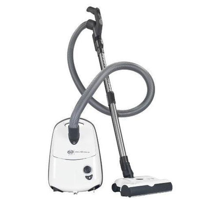 SEBO AIRBELT E3 Premium White Canister Vacuum