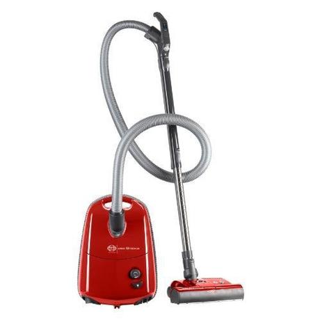 SEBO AIRBELT E3 Premium Red Canister Vacuum