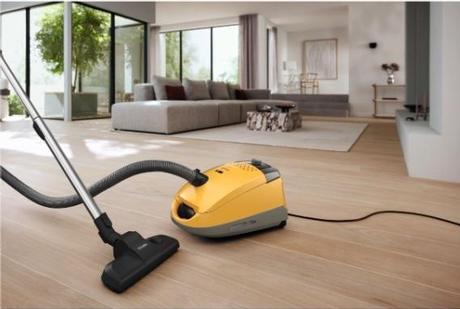 Miele Guard S1 - Canister Vacuum Cleaners with Bag- Sunset Yellow