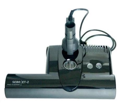 SEBO ET-2 F1 Central Vacuum Power Head - Black