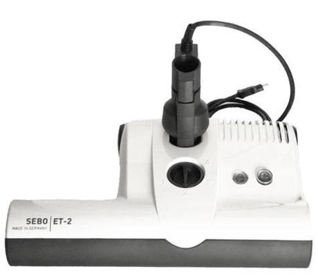 SEBO ET-2 F1 Central Vacuum Power Head - White