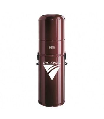 Central vacuum 615 small body with filter. Model : E615